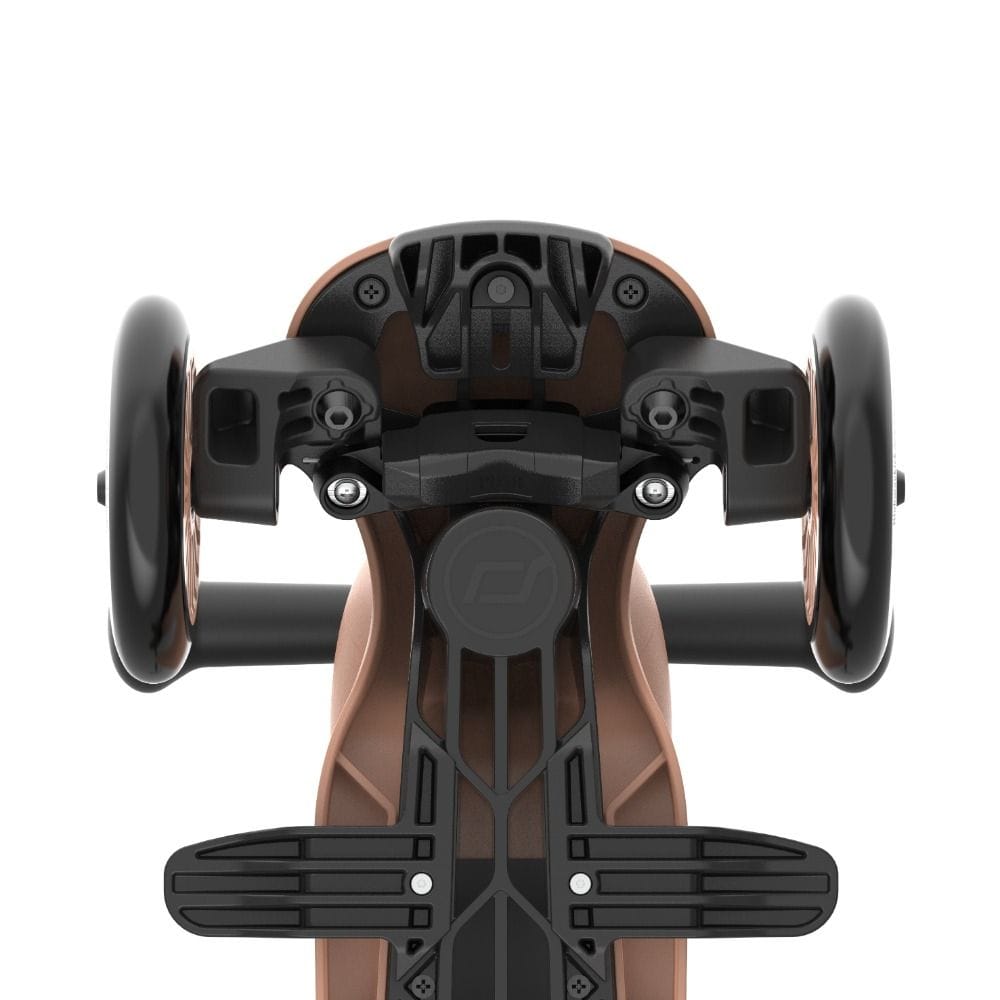 Scoot & Ride Highwaykick 1 Push And Go 1-5 Years, Adjustable To Three Different Heights, Anti-Slip Footplate, Sturdy And Durable Frame - Mocha