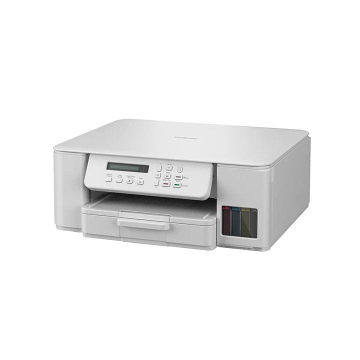 Brother A4 3-In-1 Ink Tank Printer, Wireless Connectivity, USB Connectivity, High-Quality Output, Low Running Cost - White - DCP-T536DW