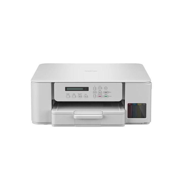 Brother A4 3-In-1 Ink Tank Printer, Wireless Connectivity, USB Connectivity, High-Quality Output, Low Running Cost - White - DCP-T536DW