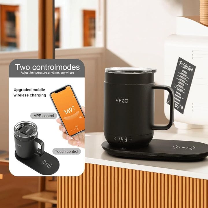 VFZO Smart Temperature Control Mug - Black | M2