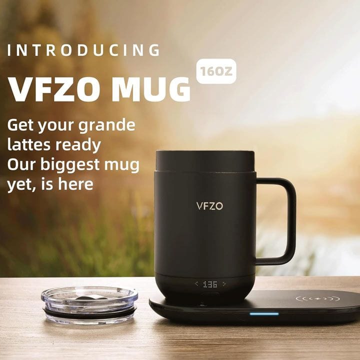 VFZO Smart Temperature Control Mug - Black | M2