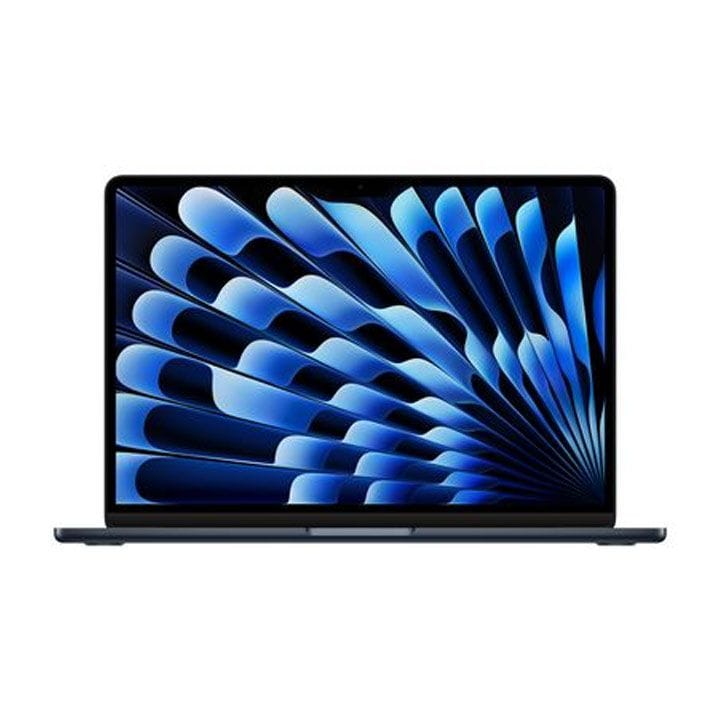 Apple MacBook Air 16GB RAM 256GB SSD 15 Inch, M3 Chip, 8-Core CPU And 10-Core GPU, Liquid Retina Display - Midnight - MC9G4ZS/A