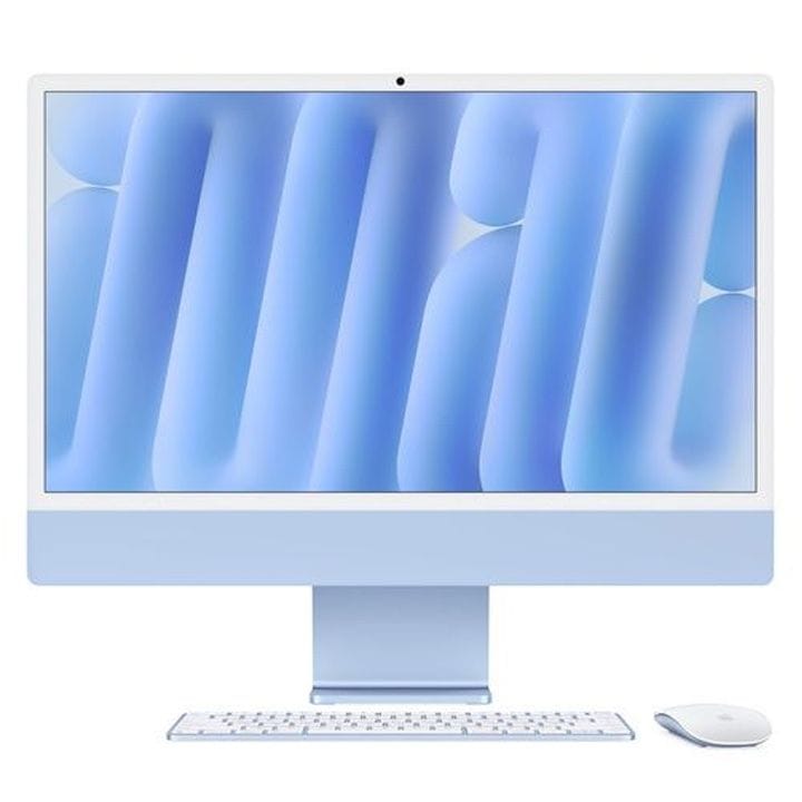 Apple 24-inch iMac with Retina 4.5K display: Apple M4 chip with 10-core CPU and 10-core GPU, 24GB, 512GB SSD - Blue |MD2T4ZS/A