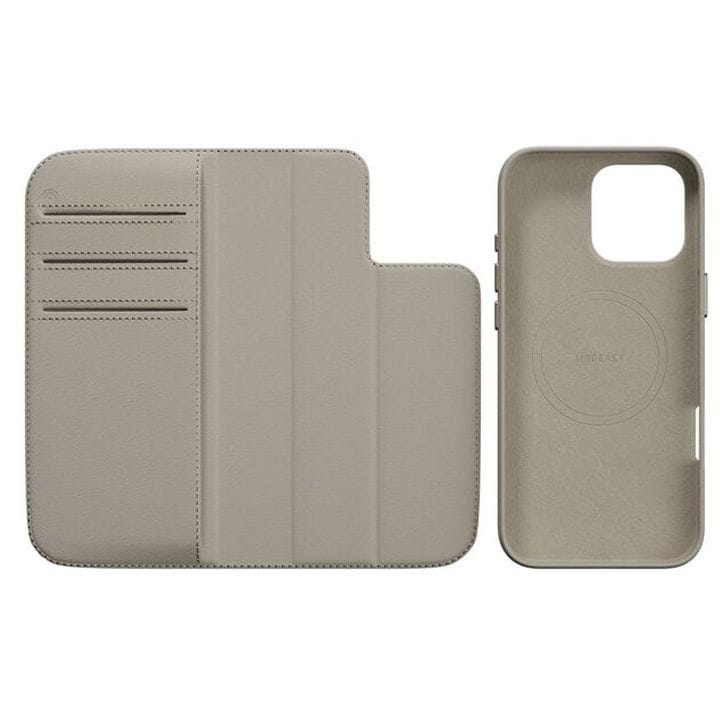 ماج إيزي حافظة جلدية ماغسيف فليب لهاتف آيفون 16 برو ماكس لون النجوم مع حامل | MPH67P263SI24