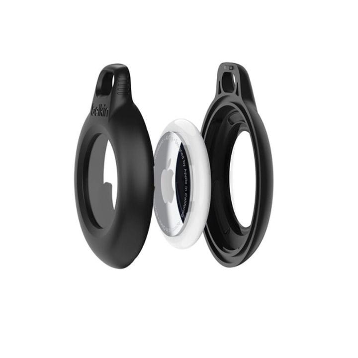 Belkin Waterproof Secure Holder with Key Ring for AirTag | Black | MSC013BTBK