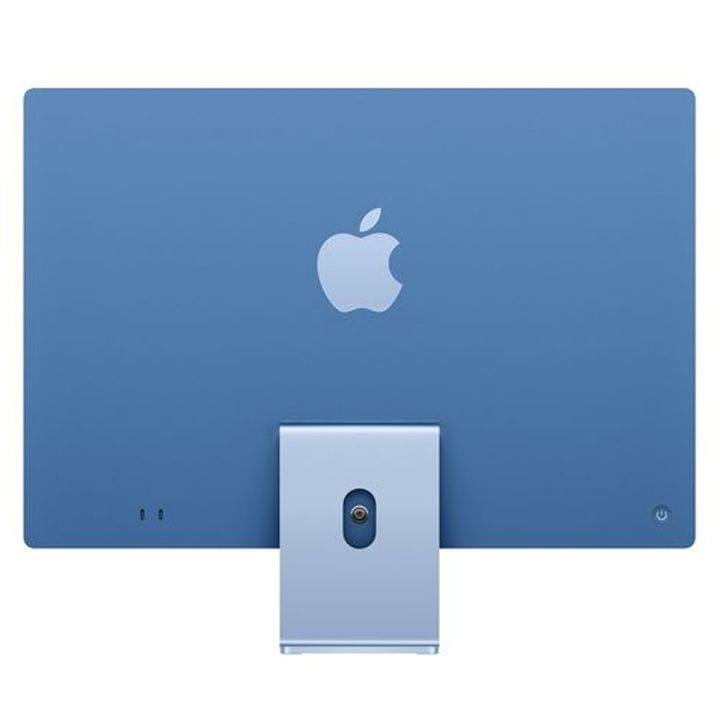 آي ماك ٢٤ إنش بشاشة ريتينا ٤٫٥ كيه: شريحة آبل إم أربعة مع معالج ١٠ نوى ورسومي ١٠ نوى، ذاكرة ١٦ جيجابايت، قرص إس إس دي بسعة ٢٥٦ جيجابايت - أزرق | MWV13ZS/A