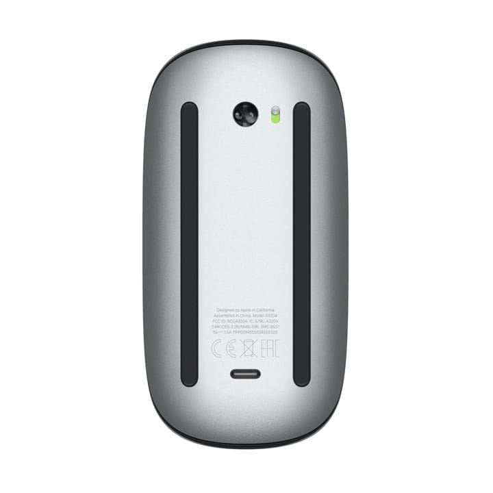 فأرة ماجيك من آبل - سطح متعدد اللمس باللون الأسود | الموديل: MXK63ZM/A