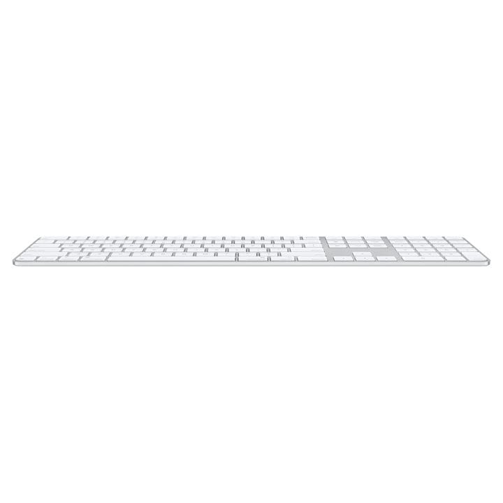 Apple Magic Keyboard with Touch ID and Numeric Keypad for Mac models with Apple silicon - Arabic - White Keys |MXK73AB/A