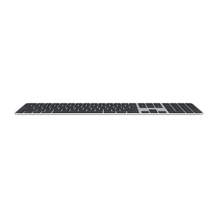Apple Magic US English Keyboard With Touch ID, Numeric Keypad For Mac Models With Apple Silicon, Compact And Lightweight Design - Black