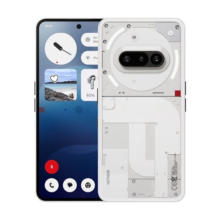 Nothing Phone (3a) 12+256GB Smartphone - White | A10400152