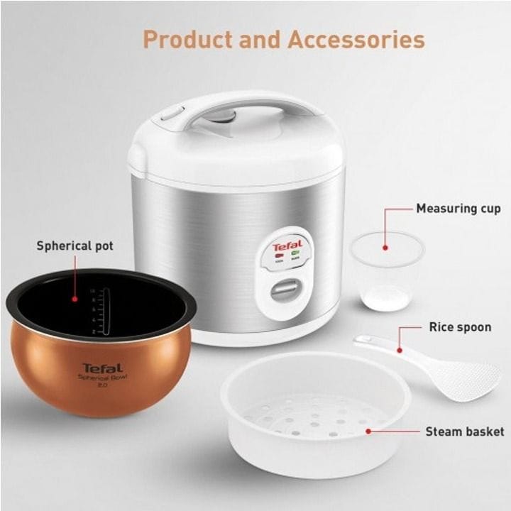 تيفال طباخة أرز كروية ميكا سعة 1.8 لتر | RK242127