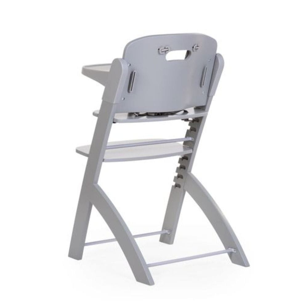 Childhome Evosit High Chair, Evolutive Design, Tool-Free Adjustment, Sleek Aesthetics, Easy To Clean - Stone Gray