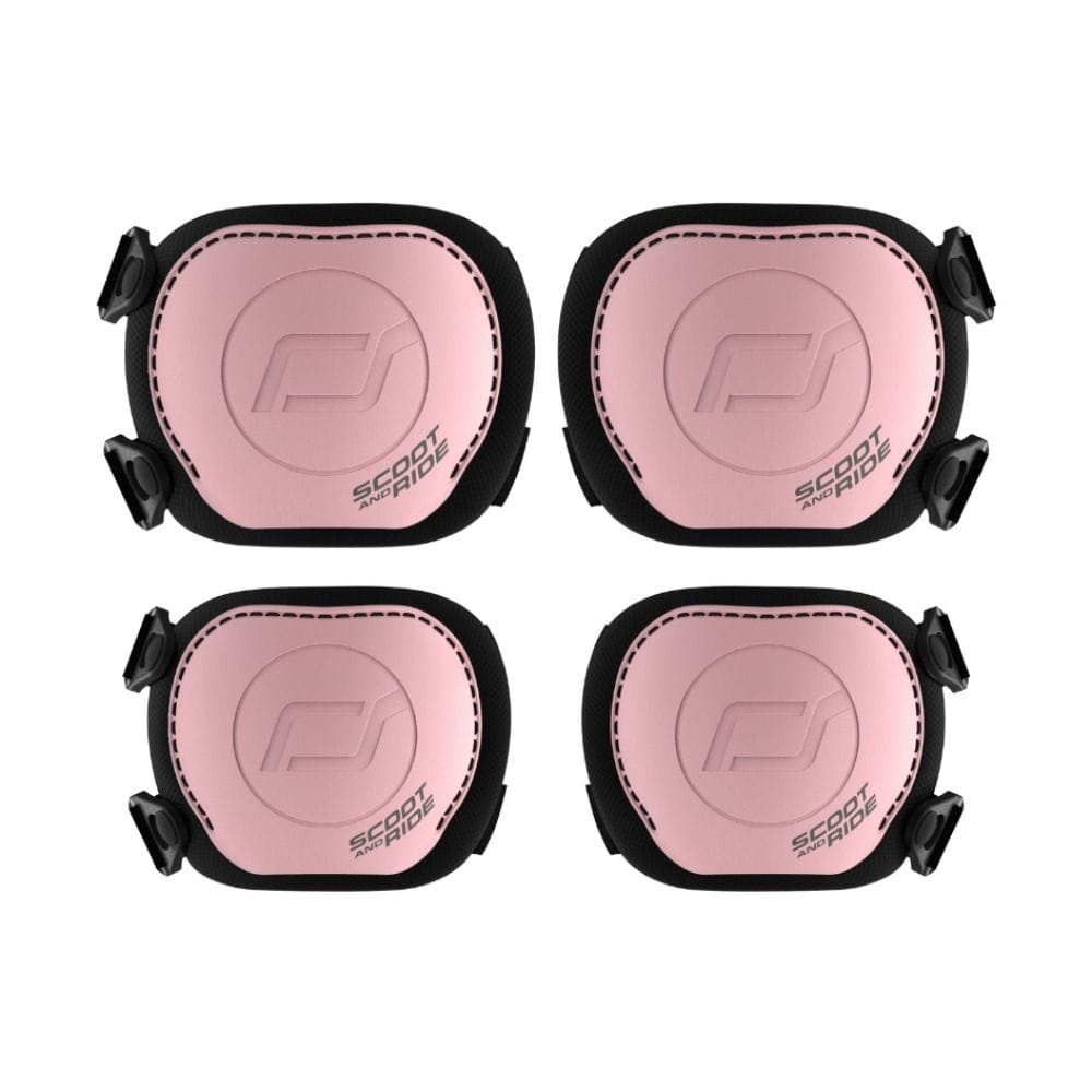 Scoot & Ride Kids Protector Set Small, Lightweight And Comfortable Design, High-Impact Protection, Breathable And Moisture Wicking - Rose