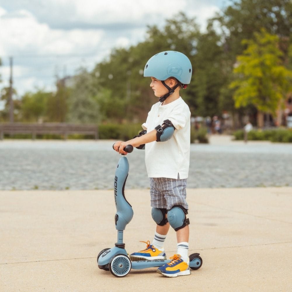 Scoot & Ride Kids Protector Set Small, Lightweight And Comfortable Design, High-Impact Protection, Breathable And Moisture Wicking - Rose