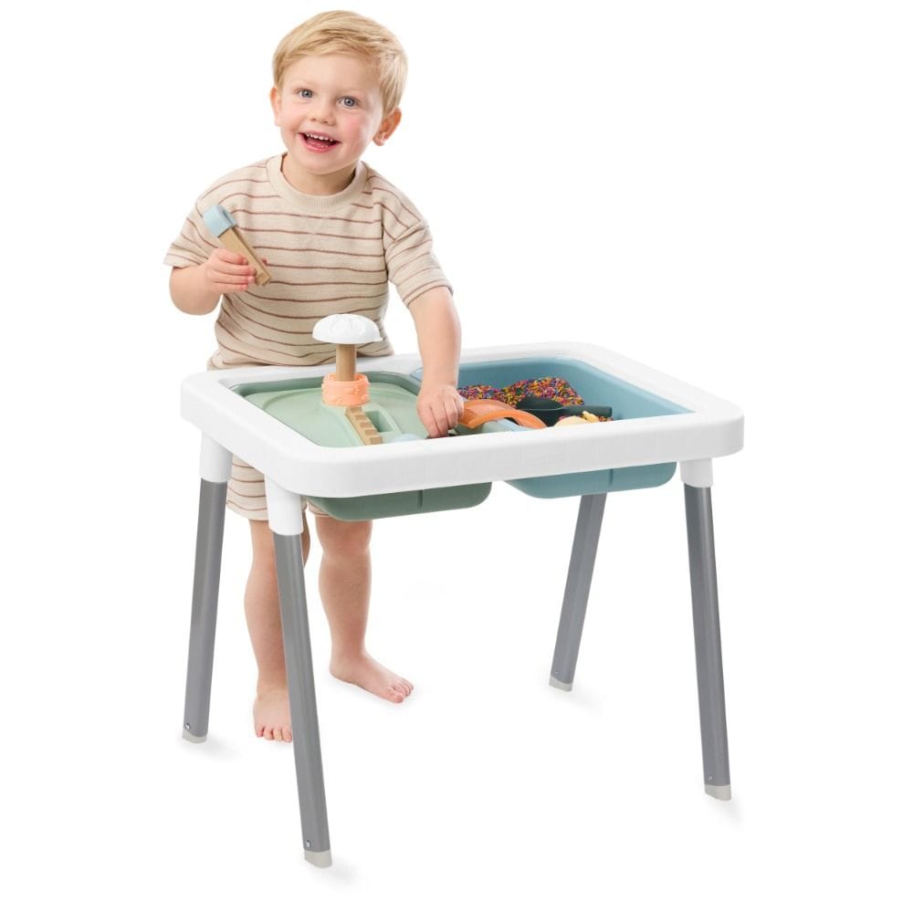 Skip Hop Discoverosity 3 In 1 Toddler Sensory Table 18+ Monthss, 3 Modes of Sensory Play, 30 Developmental Activities - Multicolour