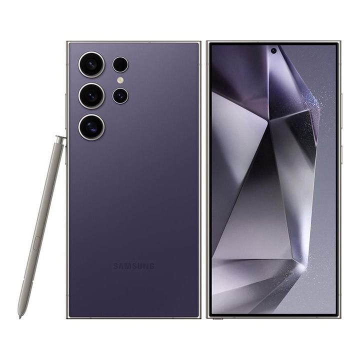 سامسونج هاتف ذكي Galaxy S24 Ultra 12+512GB - بنفسجي التيتانيوم | SM-S928BZVQMEA