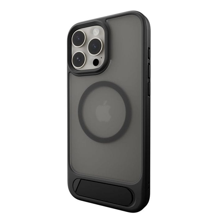 SwitchEasy MagSafe Stand Guard Protective Case for iPhone 16 Pro Black | SPH66P267BK24