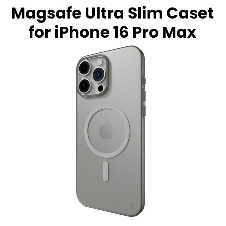 SwitchEasy MagSafe Ultra Slim Case for iPhone 16 Pro Max Titanium| SPH67P271TT24