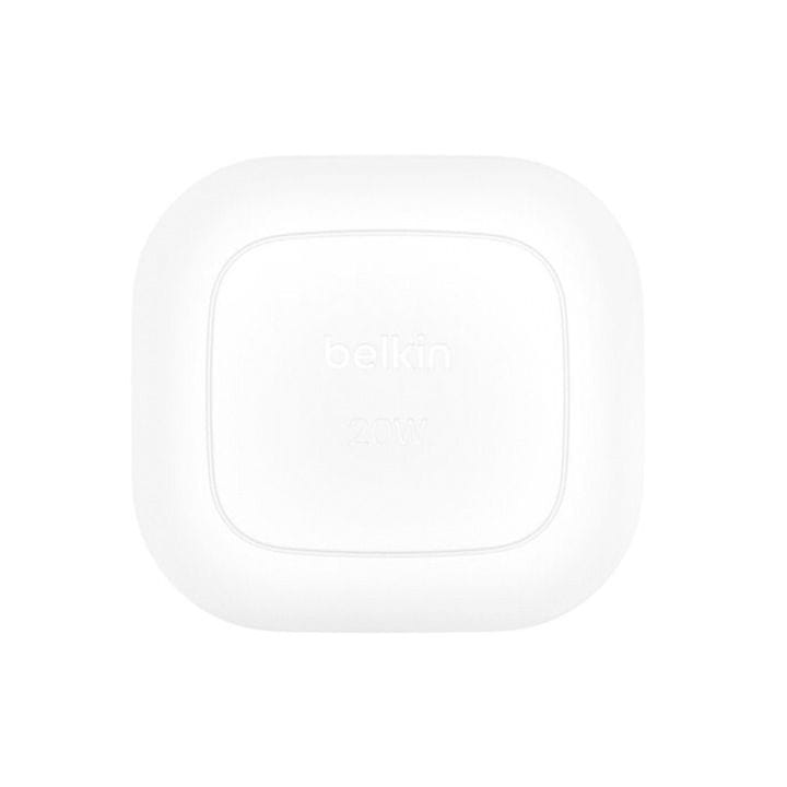 Belkin 20 W PD USB-C Wall Charger + USB-C Cable 1 m (UK Plug) | White | WCA009MY1MWH-B6