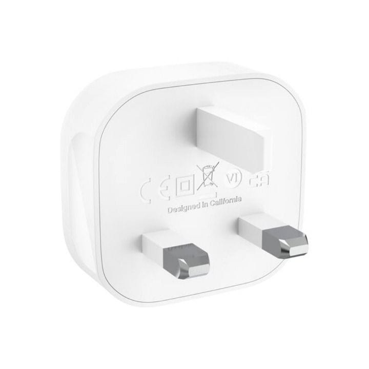 Belkin 20 W PD USB-C Wall Charger + USB-C Cable 1 m (UK Plug) | White | WCA009MY1MWH-B6