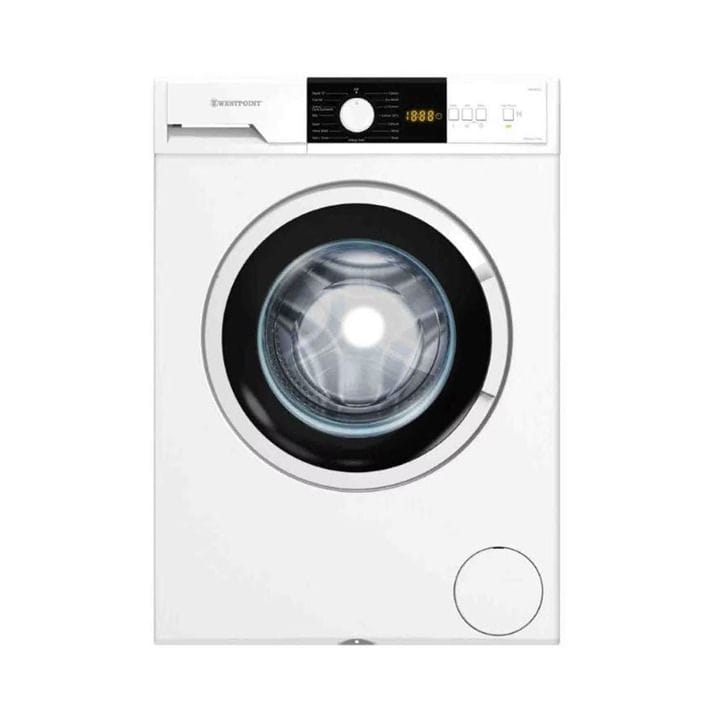Westpoint  6kg Front Load Washing Machine - 1000 RPM, 220-240V, White, Made in China | WMI-61022
