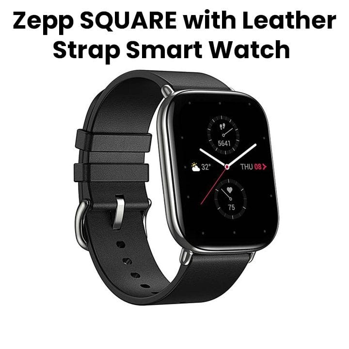 Buy Zepp ROUND with Rubber Strap Smart Watch - Onyx Black | Jumbo Souq