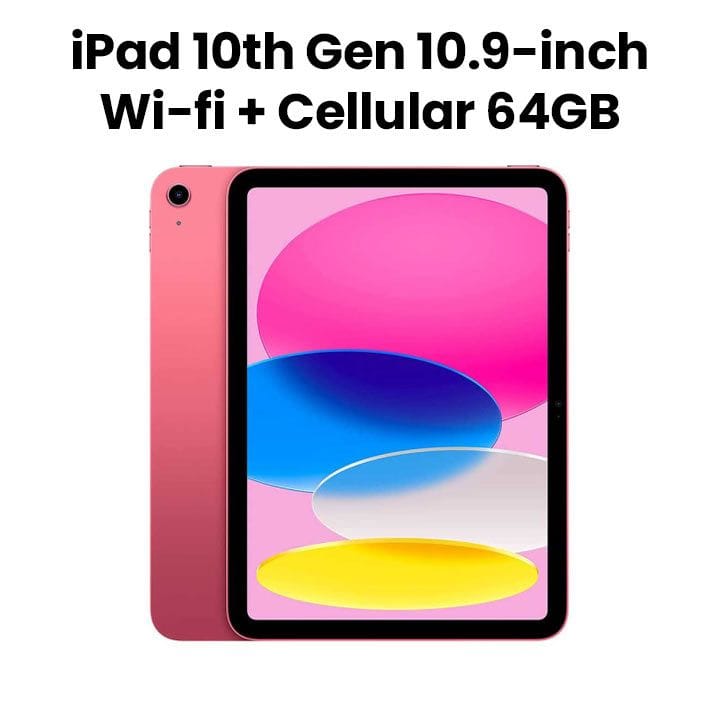 Buy Apple iPad 10.9 inch 64GB Wi-Fi - Silver (MPQ03AB/A)|Jumbosouq