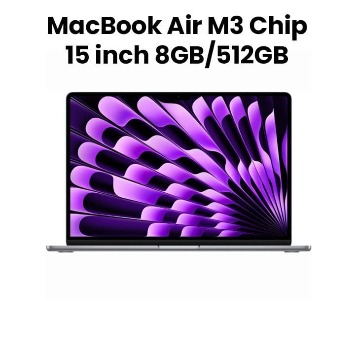 Buy Apple MacBook Air 15-inch M3 Chip 8-Core CPU 10-Core GPU 8GB