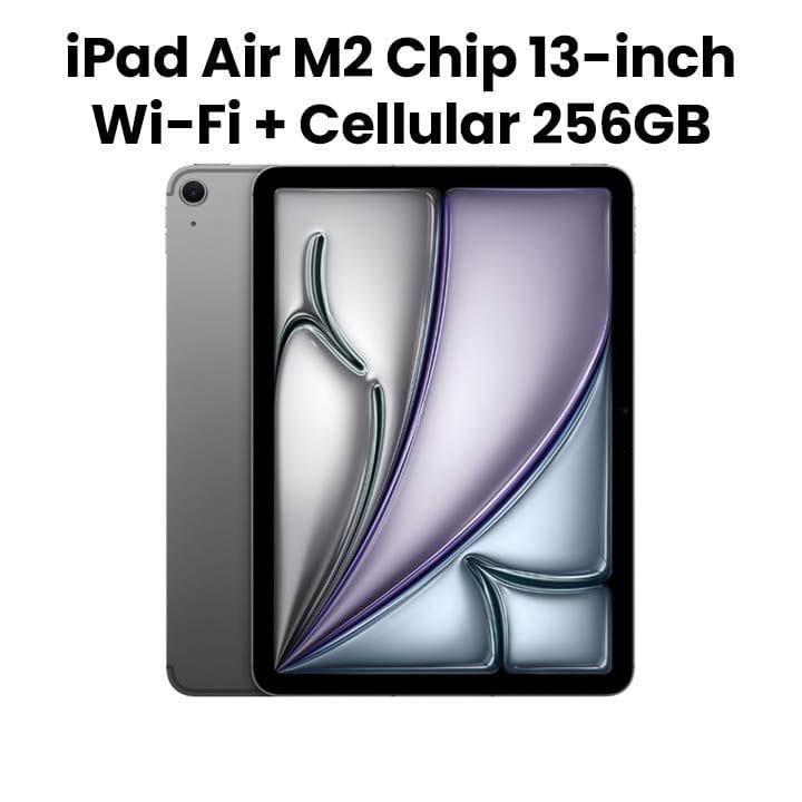 Buy Apple 13-inch iPad Air (M2) Wi-Fi 512GB - Space Grey | MV2J3AB