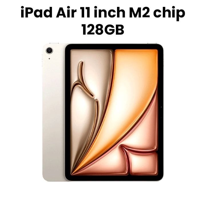 Buy Apple 13-inch iPad Air (M2) Wi-Fi 128GB - Starlight | MV293AB