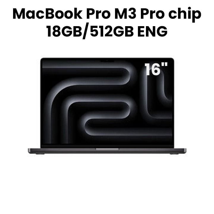 Buy Apple Macbook Pro : M3 Pro Chip, 16 Inches, 18 GB RAM, 512 GB
