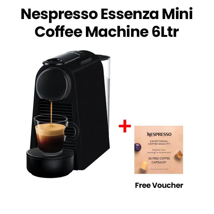 Buy Nespresso Essenza Mini Coffee Machine - Black | C30-ME-BK-NE2