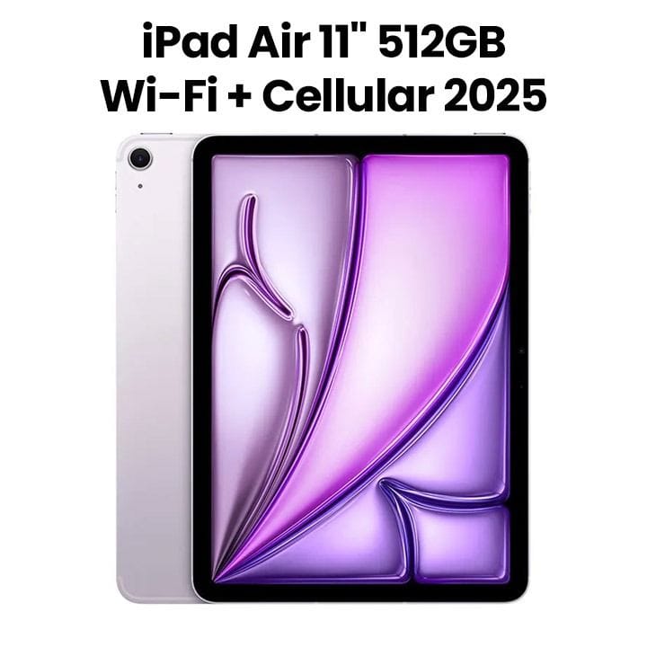 Buy Apple iPad Air 13-inch Wi-Fi + Cellular 512GB - Purple