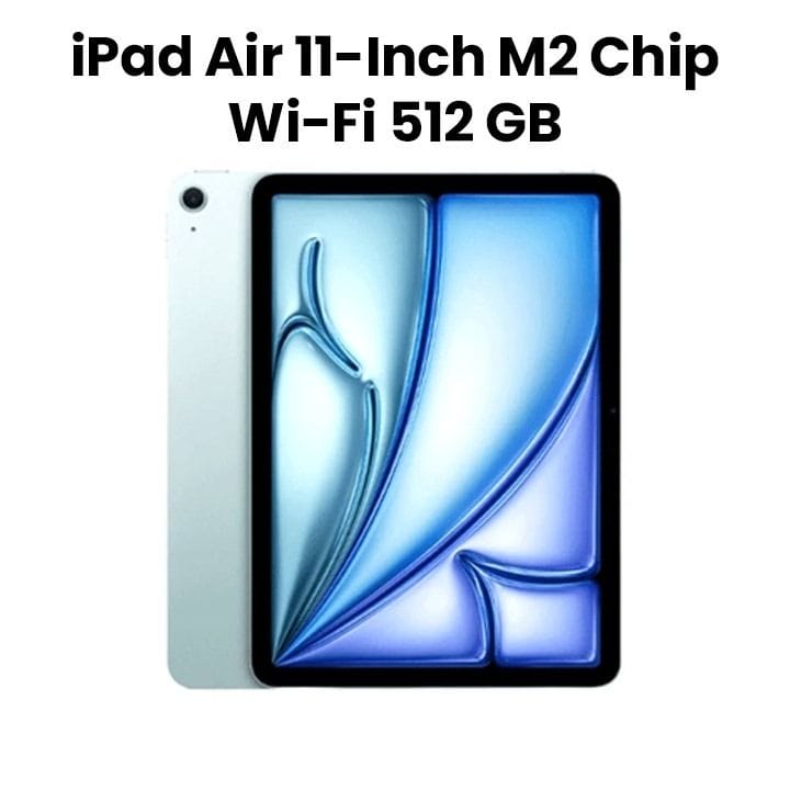 Buy Apple 11-inch iPad Air (M2) Wi-Fi 512GB - Space Grey | MUWL3AB