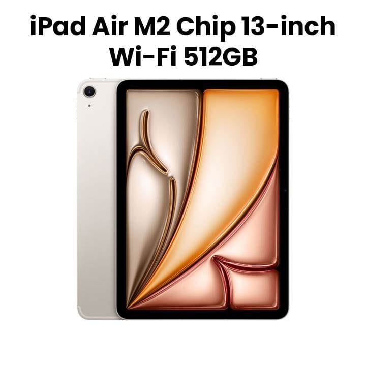 Buy Apple iPad Air 13-inch Wi-Fi + Cellular 256GB - Starlight