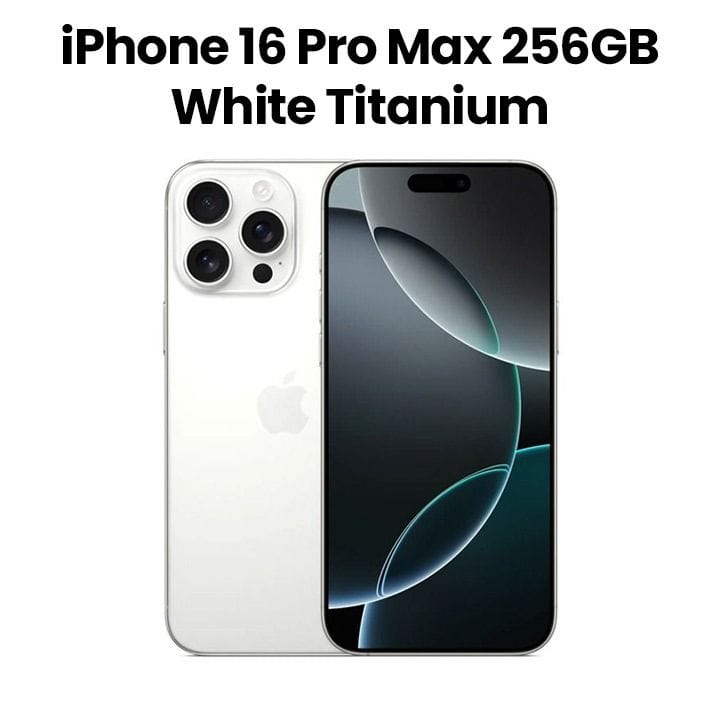 Buy Apple iPhone 16 Pro 256GB - White Titanium | MYN13AE/A | Jumbo
