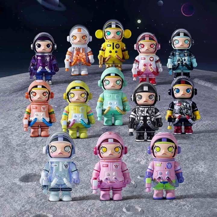 Buy POP MART Molly Version 3 Labubu Space Molly Series 3-B (Sold