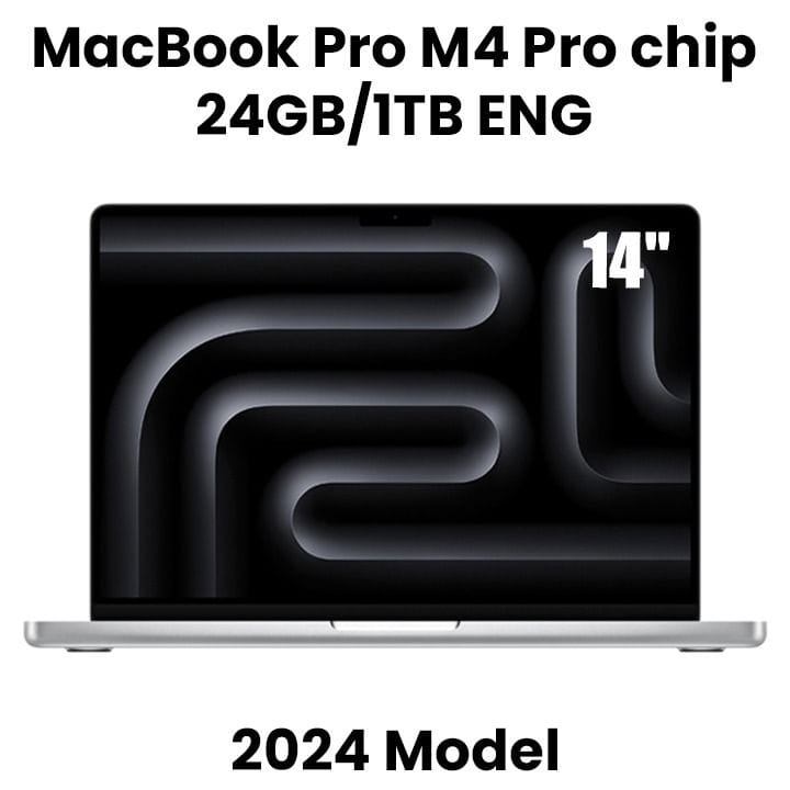 【美品・保証あり】MacBook Pro 14インチ M4 24GB 1TB MacBook Pro 14インチ 14CPU/20GPU M4 Pro 24GB 1TB SSD シルバー｜の