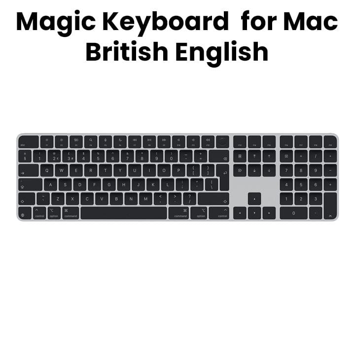 【希少】（UKイギリス配列） Apple Magic Keyboard Buy Apple Magic Keyboard with Touch ID and Numeric Keypad for Mac