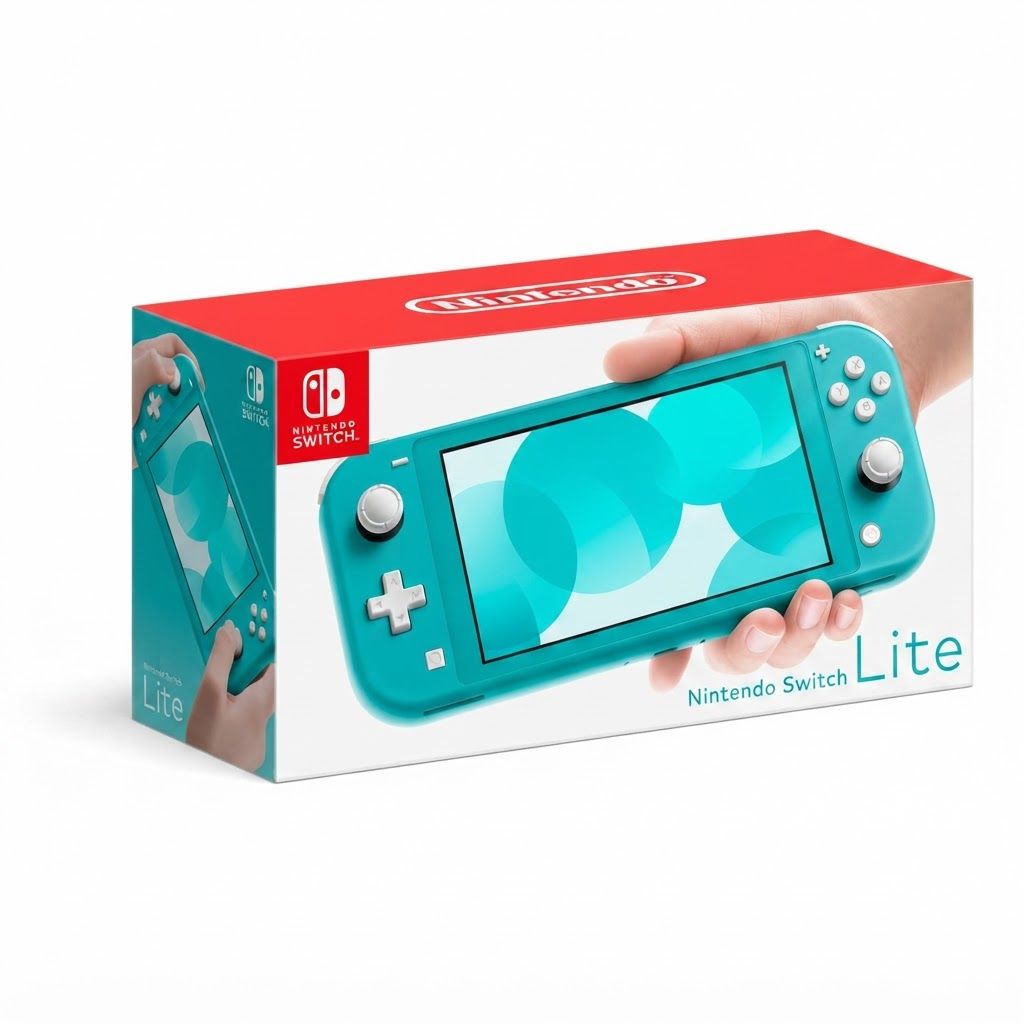 Nintendo Switch Lite Handheld Gaming Console, 5.5-inch Touchscreen Display, Compact Portable Design, Built-in Controls | Green - 4902370542943