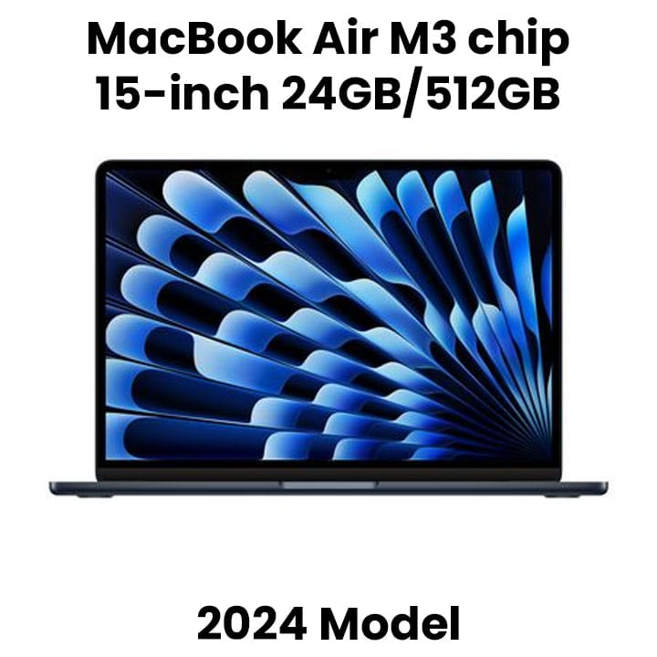 Buy Apple 15-inch MacBook Air: Apple M3 chip with 8-core CPU and