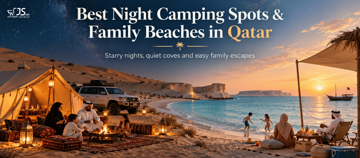 Best Camping Spots in Qatar 2026: Starry Nights, Family Beaches and Quiet Coves