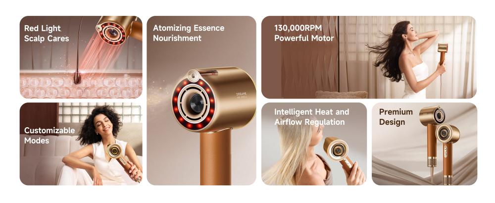 Features of Dreame Hair Miracle Hair Dryer