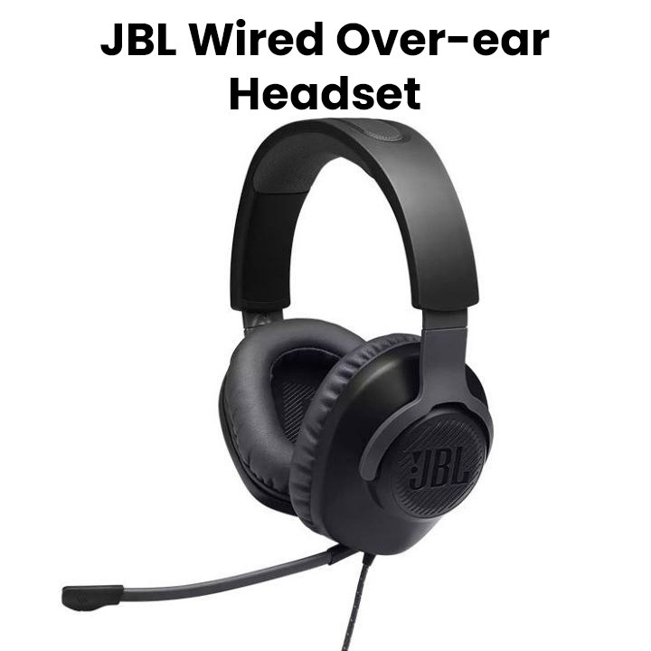 Buy JBL Quantum 100 Wired Over-ear Gaming Headset with a