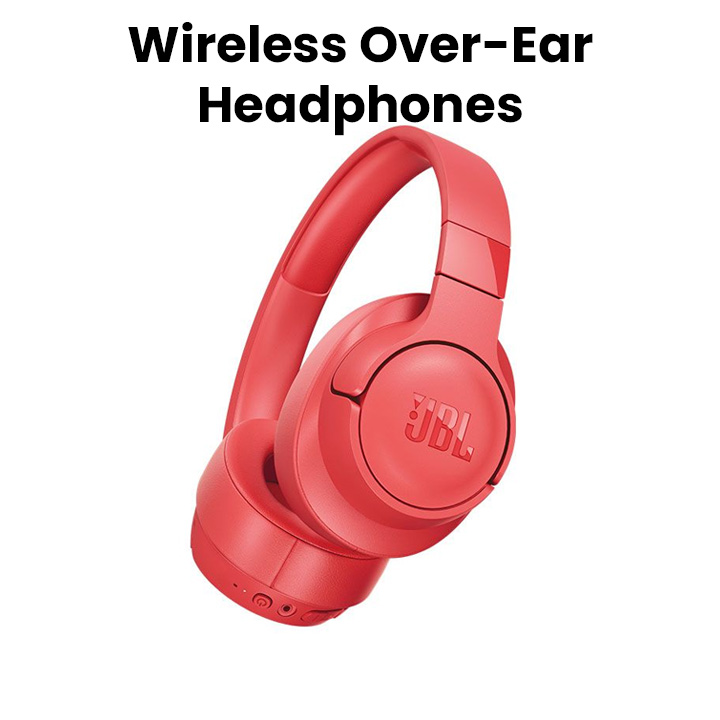 Buy JBL Wireless Over-Ear Headphones Coral Tune 700BT Online