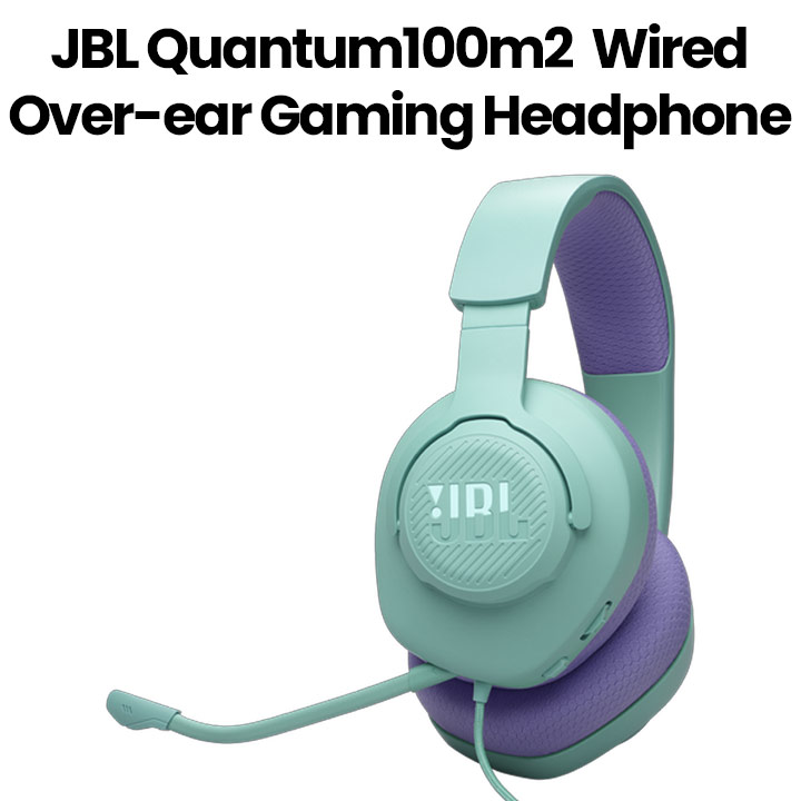 Buy JBL Quantum 100 Wired Over-Ear Gaming Headphones with