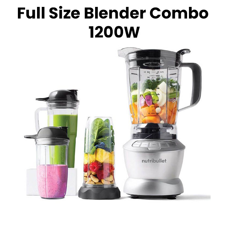 Buy Nutribullet Full Size Blender Combo 1200W NBC-1110A Online