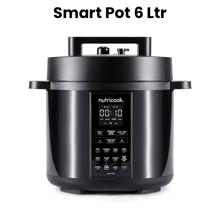 Buy Nutricook Smart Pot 2 Electric Pressure Cooker 6L, Digital Multi ...