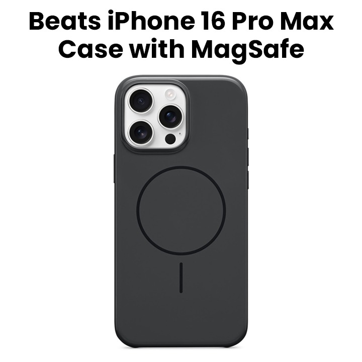 Buy Apple Beats iPhone 16 Pro Max Case Black USA | MCFQ4LL/A