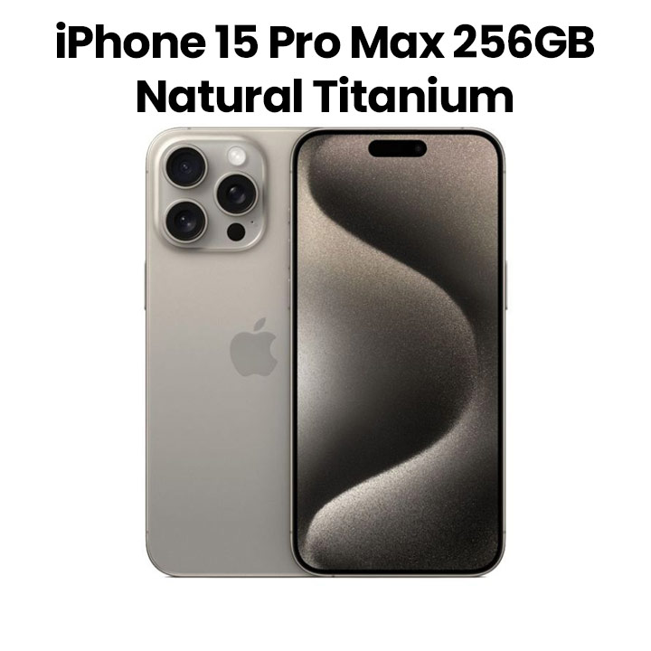 Buy Apple iPhone 15 Pro 256GB Natural Titanium (MTV53AA/A Buy Apple iPhone 15 Pro 256GB Natural Titanium (MTV53AA/A
